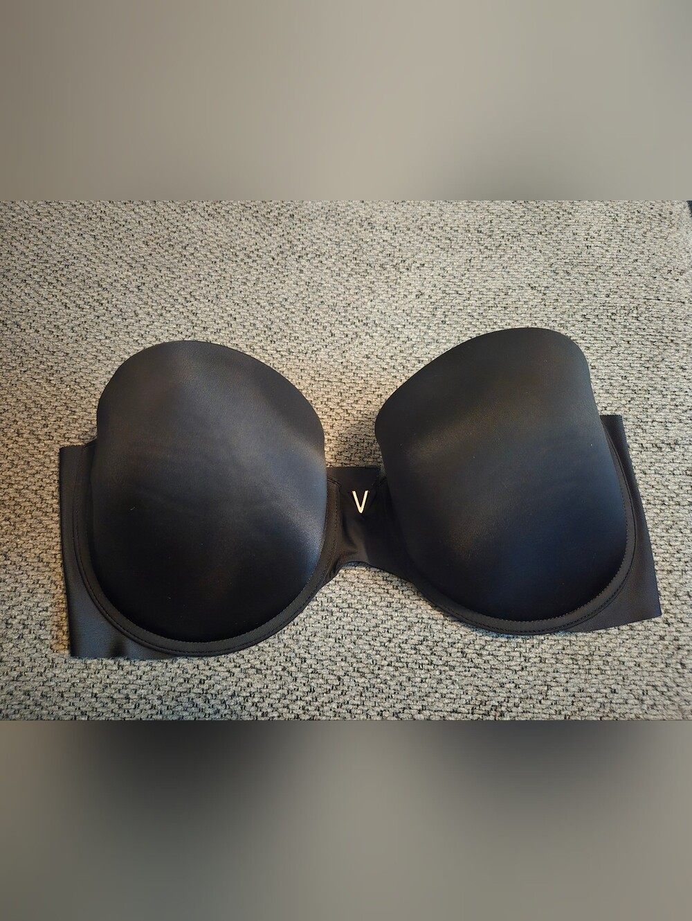 Strapless Black Victorias Secret Bra
